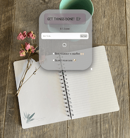 Screenshot of project titled To Do App